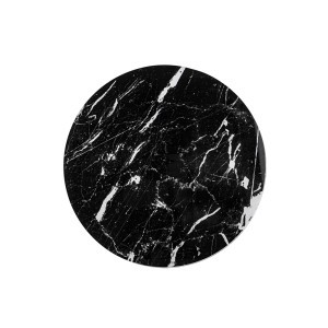 Padėklas stiklinis juodo marmuro spl. 30x30 cm 177627