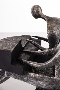 Statulėlė Muzikantai polirezininė 22x14x31 cm 175695