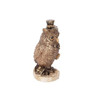 Figūrėlė Pelėda 7x6x14 cm Clayre
