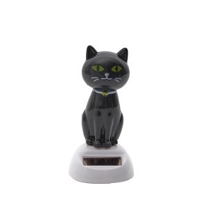 Figūrėlė Šokantis Katinas solar 26x26x22 cm MG3576