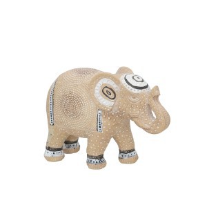 Figūrėlė dramblys ARJUN poliesteris 23x9x16 cm 8445393397368