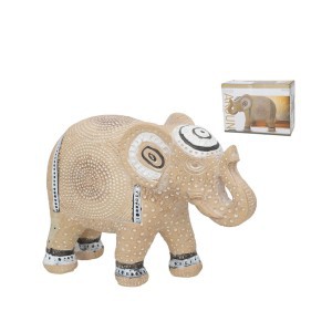 Figūrėlė dramblys ARJUN poliesteris 23x9x16 cm 8445393397368