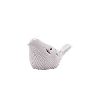 Paukštelis LED keramikinis  8x13x7.4 cm CL1309 Country Living Widdop