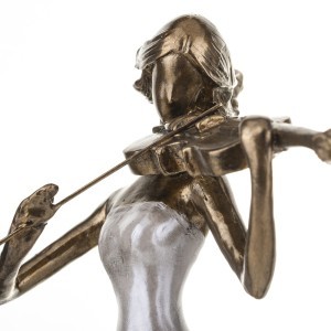 Figūrėlė Smuikininkė  25x13,5x6,5 cm 141104