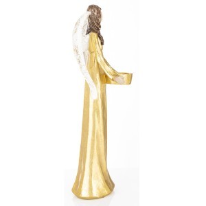 Figūrėlė Angelas polirezin. auksinės sp. 38x12,5x7,5 cm 171459