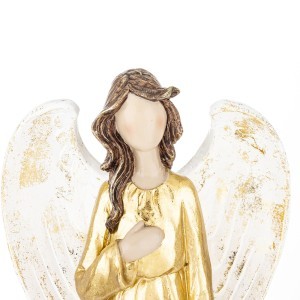 Figūrėlė Angelas polirezin. auksinės sp. 45x16x9 cm 171461