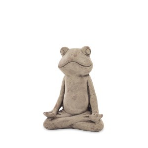 Figūrėlė Varlė medituojanti keramikinė 19x14x10 cm 170744