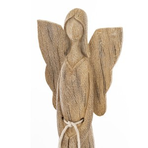 Figūrėlė Angelas polirezin. rudas 40x13x8 cm 165358