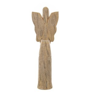 Figūrėlė Angelas polirezin. rudas 40x13x8 cm 165358