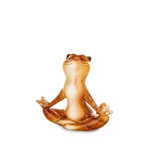 Figūrėlė Katinas polirezin. rudas 11x11x6 cm 169714