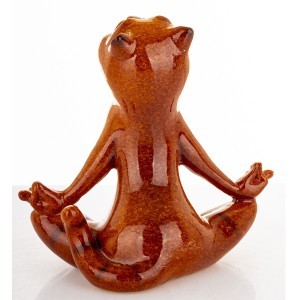 Figūrėlė Katinas polirezin. rudas 11x11x6 cm 169714