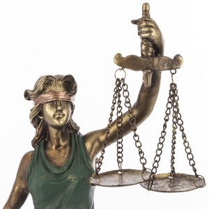 Figūrėlė Temidė polirezin. bronzinės sp. 35x17x10 cm 157905