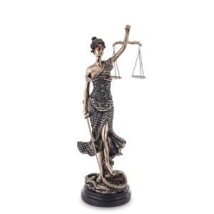 Figūrėlė Temidė polirezin. bronzinės sp. 60x20x18 cm 148449