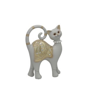 Figūrėlė Katė polirezininė 15.5x6.5x23 cm 8445393656274