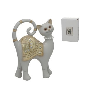 Figūrėlė Katė polirezininė 15.5x6.5x23 cm 8445393656274