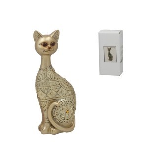 Figūrėlė Katė polirezininė 9.5x6x22 cm 8445393656298