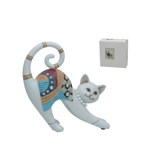 Figūrėlė Katė polirezininė 20.5x6.5x20.5 cm 8445393656434