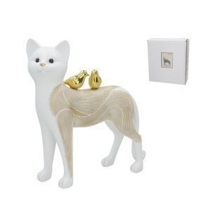 Figūrėlė Katė polirezininė 22x7x25 cm 8445393656069