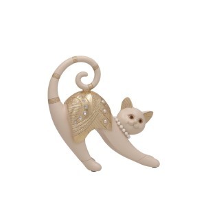 Figūrėlė Katė polirezininė 20.5x6.5x20.5 cm 8445393656267