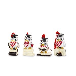 Figūrėlė polirezininė Pelėda 4,5x3,5x3 cm 180925
