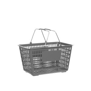 Pirkinių krepšelis 30 l 48x33x28 cm metalinės rankenos 18120