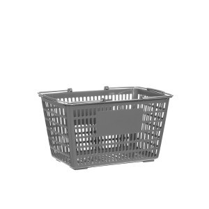 Pirkinių krepšelis 30 l 48x33x28 cm metalinės rankenos 18120