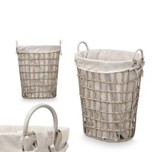 Krepšys 34x48x58 cm plastikinis, pilkos sp. Kipit 94564