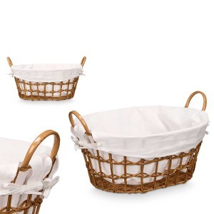 Krepšys 35x52x26 cm plastikinis, natūrali sp. Kipit 94573