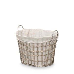 Krepšys 41x51x41 cm plastikinis, pilkos sp. Kipit 94568