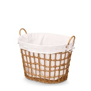 Krepšys 41x51x41 cm plastikinis, natūrali sp. Kipit 94569