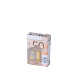 Dėžutė metalinė su dangteliu Eurai 9,5x7,5x3 cm (mix) Urban Living 26295