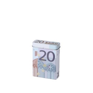 Dėžutė metalinė su dangteliu Eurai 9,5x7,5x3 cm (mix) Urban Living 26295