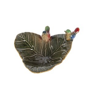 Dekoratyvinė lėkštelė keramikinė Paukšteliai 23x21x10 cm