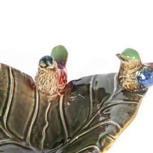 Dekoratyvinė lėkštelė keramikinė Paukšteliai 23x21x10 cm