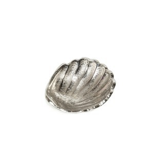 Dekoratyvinis indelis Kriauklė aliuminis 10x10x3 cm 8445393375298