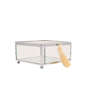 Dėžutė stiklinė papuošalams 14x7x13 cm Sophia Widdop