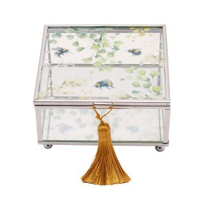 Dėžutė stiklinė papuošalams 14x7x13 cm Sophia Widdop