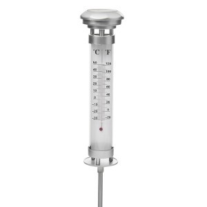 Termometras lauko įsmeigiamas su saulės baterija (-30 +50) 57x9 cm 871125289640
