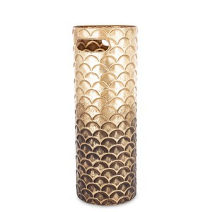 Skėčių stovas metalinis aukso spl. 55x20x20 cm 176381