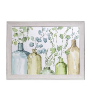 Reprodukcija 1705470 su rėmu 6003  Gėlės buteliuose 50x70 SVX