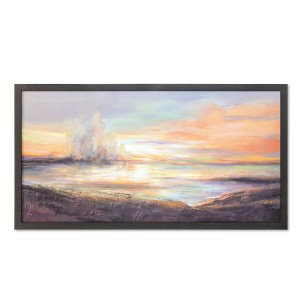 Reprodukcija 1706027 su rėmu 6007 Rausvas vakaras 64*125 SVX