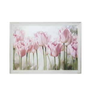 Reprodukcija 1707112 su rėmu 6003 Rožinės tulpės 70*100 SVX