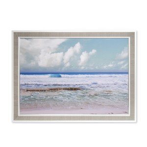 Reprodukcija 1705483 su rėmu 6037  Žydroji pakrantė 50x70 SVX