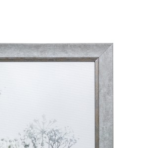Reprodukcija 1705466 su rėmu 1202302 Baltos smulkios gėlės 50x50 SVX