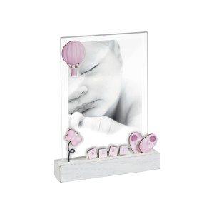 Rėmelis vaikiškas rožinis  A1546 13x18 cm (15x20 cm) Mascagni