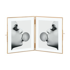 Rėmelis metalinis dvigubas A1652 15X20 cm Mascagni
