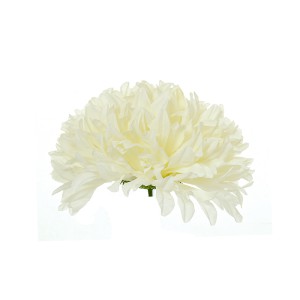 Dekoratyvinė gėlė Chrizantemos galvutė 10x20 cm (6) balta/kreminė W561 DDM