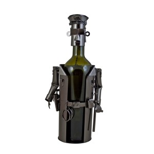 Stovas buteliui metalinis Policininkas W67 0,75 L