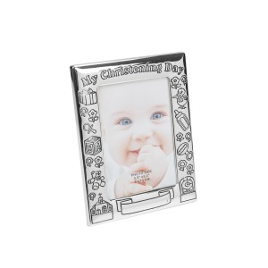 Rinkinys krikštynoms rėmelis+stalo įrankiai H:28 W:23 D:5 cm 8874C Widdop