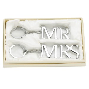 Raktų pakabukai jauniesiems Mr & Mrs WG278 dėžutėje vestuviniai Widdop